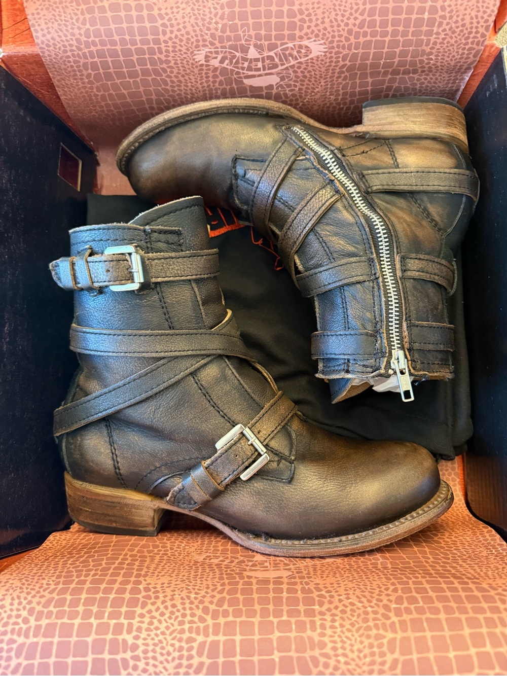Freebird “Raine” Boots / Black / Size 8